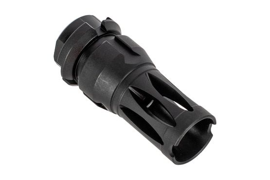 Forward Controls Design Stoner 63 compensator with DeadAir KeyMo suppressor mount for 1/2x28 threading